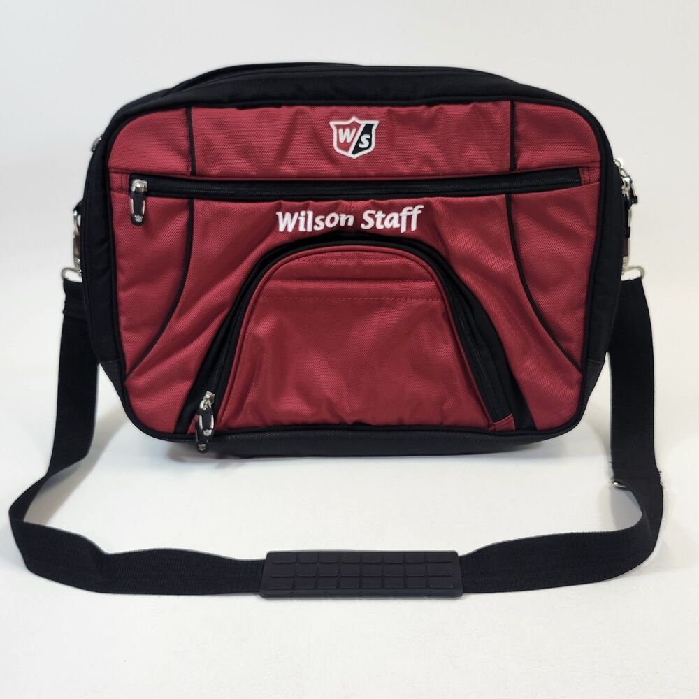 Wilson Staff Messenger Bag Crossbody Strap Golf Tennis Computer Laptop